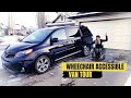 Wheelchair Accessible Van Review: Speedy Lift with XL Seat in a Toyota Sienna