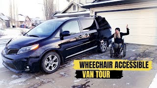 Wheelchair Accessible Van Review: Speedy Lift with XL Seat in a Toyota Sienna screenshot 4