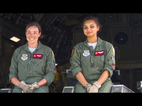 C-17 Globemaster III Aircraft, 'Wonder Women' of the 21st Airlift Squadron