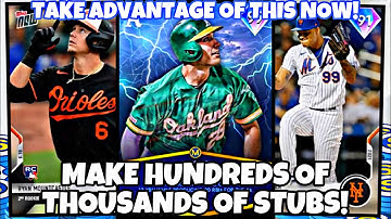 MAKE 100K+ STUBS PER HOUR DOING THIS! INSANE STUB METHOD!