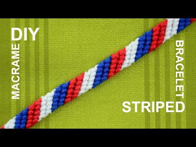 How to make Friendship Bracelets: 5 string bracelet tutorials