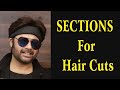 SECTIONS  for Hair Cuts with Name BY JAS SIR from Sam and Jas Hair & Makeup Academy Mumbai.