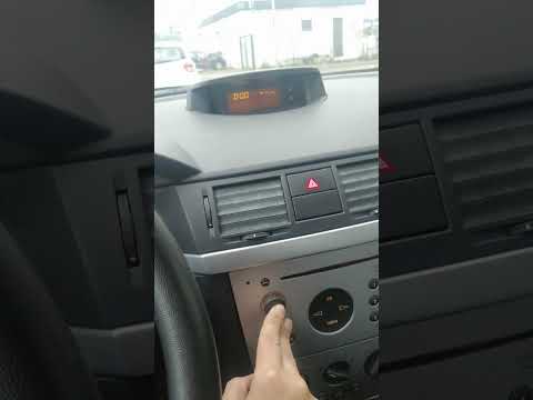 opel meriva 2005 radio 7 safe Problem