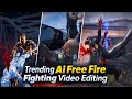 Free Fire 3D Fighting Reel Edit Tutorial 🔥 |  How To Create Figurine 3D Fighting Reels Editing 