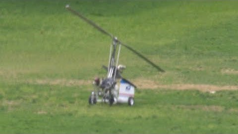 Watch: Strange copter causes drama at Capitol!
