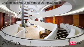 ARCHICAD 21 - Creating Railings using Various Design Methods