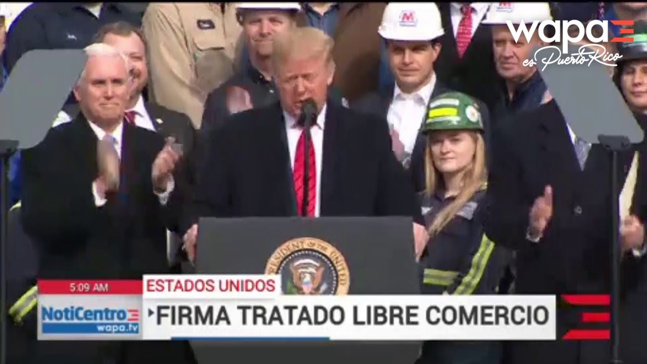 Trump firma el nuevo tratado de libre comercio con México y Canadá ...