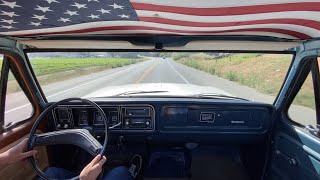 Ride Along in My 1975 Ford F-100 by Harley Benoit 2,730 views 2 years ago 11 minutes, 15 seconds