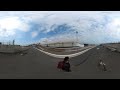 Folkestone sea beach UK 360 views