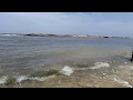 Чистое море Избербаша - пляж у осетинской базы отдыха Берег, июнь 2019 | отдых в Дагестане