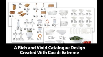 A Vivid Catalogue Created With Cacidi Extreme