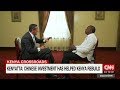 Kenyan President Uhuru Kenyatta sits down with CNN