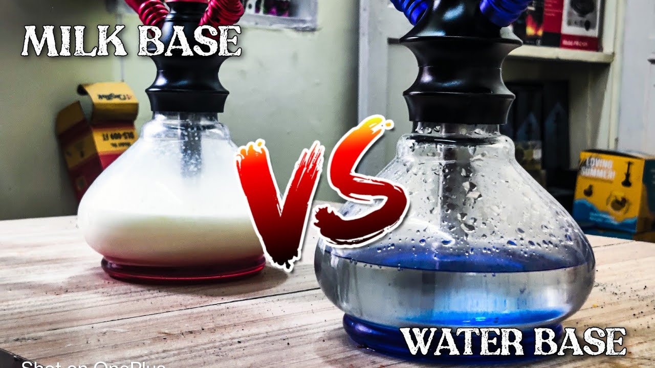 MILK BASE vs WATER BASE HOOKAH XMEN HOOKAH CHEAPEST HOOKAH SHOP