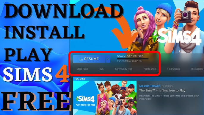 Play Sims for free on a Windows computer or Mac (update 2020) 