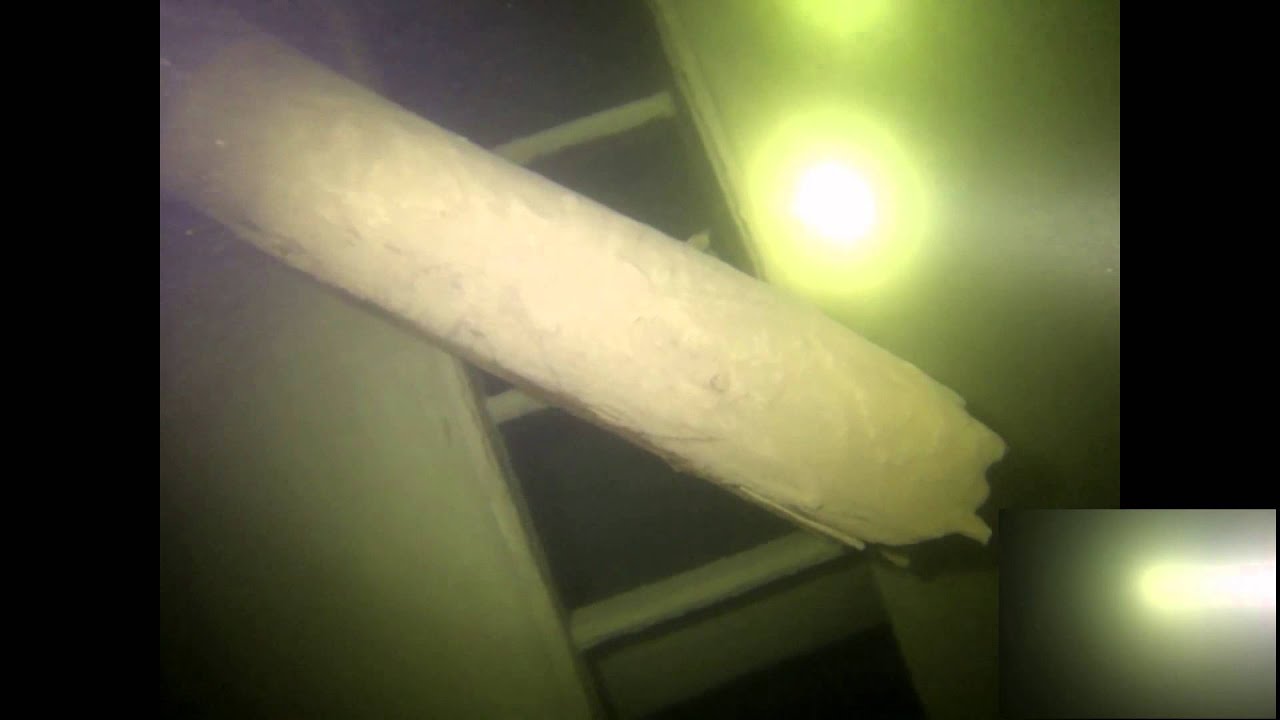 2012.12.23 L'Hirondelle Lac Léman plongée sur épave