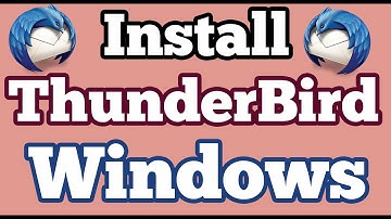 Install Thunderbird free Email Client Application on Windows 10