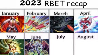 Reviewing (& ranking?) EVERY RBET Topping List of 2023