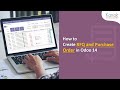 How to Create RFQ and Purchase Order in Odoo 14