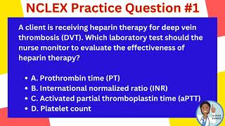 Nursing NCLEX Practice Question with Rationales