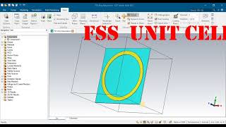FSS unit cell designing optimization results modifications parametric study using CST