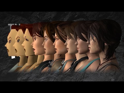 Lara Croft&#039;s Evolution- Tomb Raider Infographic