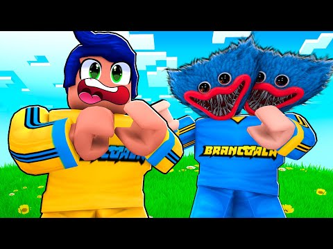 CUIDADO COM O HUGGY WUGGY DO POPPY PLAYTIME NO ROBLOX - Brancoala Games  PARTE 1 