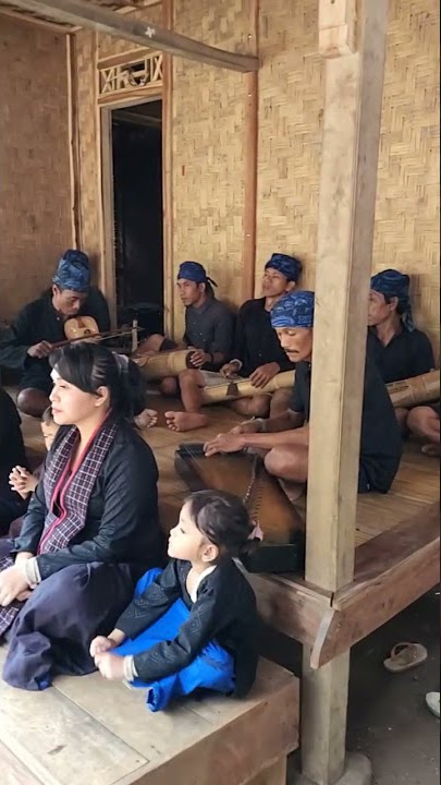 Adem Banget Suara Ricikan musik Sederhana Kerinding Kesenian Suku budaya baduy