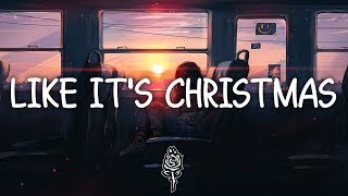 Jonas Brothers - Like It&#39;s Christmas (Lyrics)
