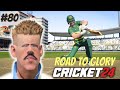 Cricket 24  robin is on fire  road to glory 80