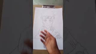 naruto  drawing #shorts