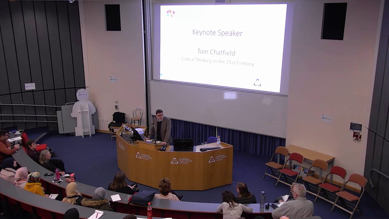 Critical Thinking in the 21st century Tom Chatfield - YouTube