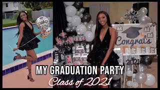 Vlog: My Graduation Party 2021 ft. makeup, friends, trampoline park, &amp; more!!