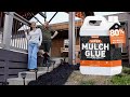 New Outdoor Landscaping Project | Shabebe Super Mulch Glue | Heghineh