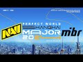 NAVI vs MIBR. Лучшие моменты | PWE Shanghai Major 2024 - Elimination Stage