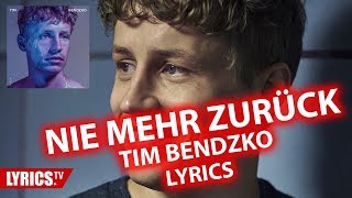 Watch Tim Bendzko Nie Mehr Zuruck video