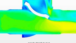 Minimum flow to keep a NRV from slamming