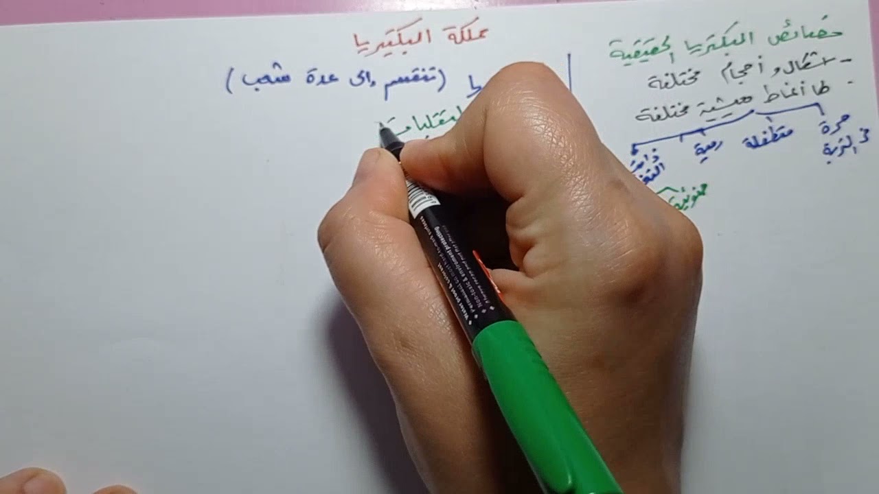 البكتيريا الجزء الاول