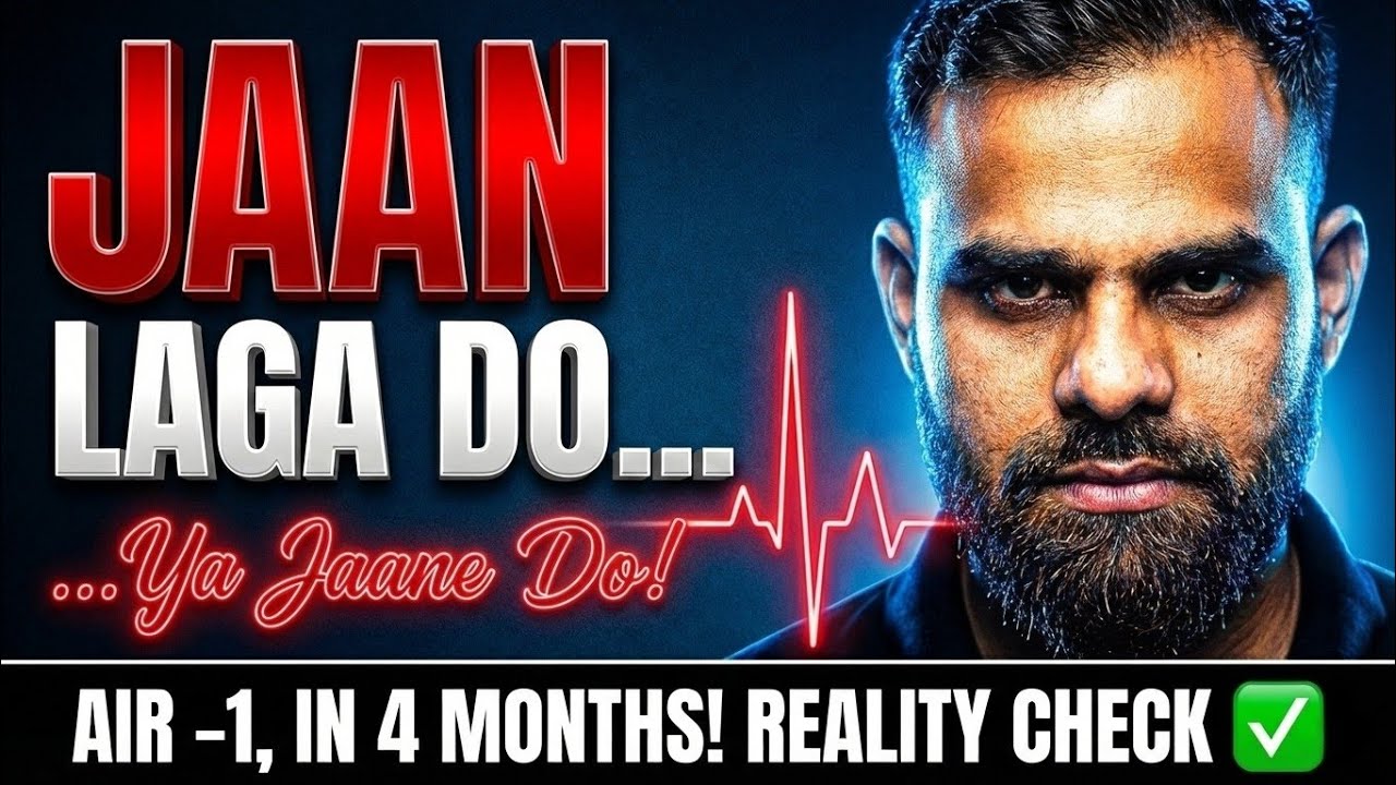 Stop Dreaming! 🛑 10 Hours Study is NOT Enough - MR Sir Reality Check 