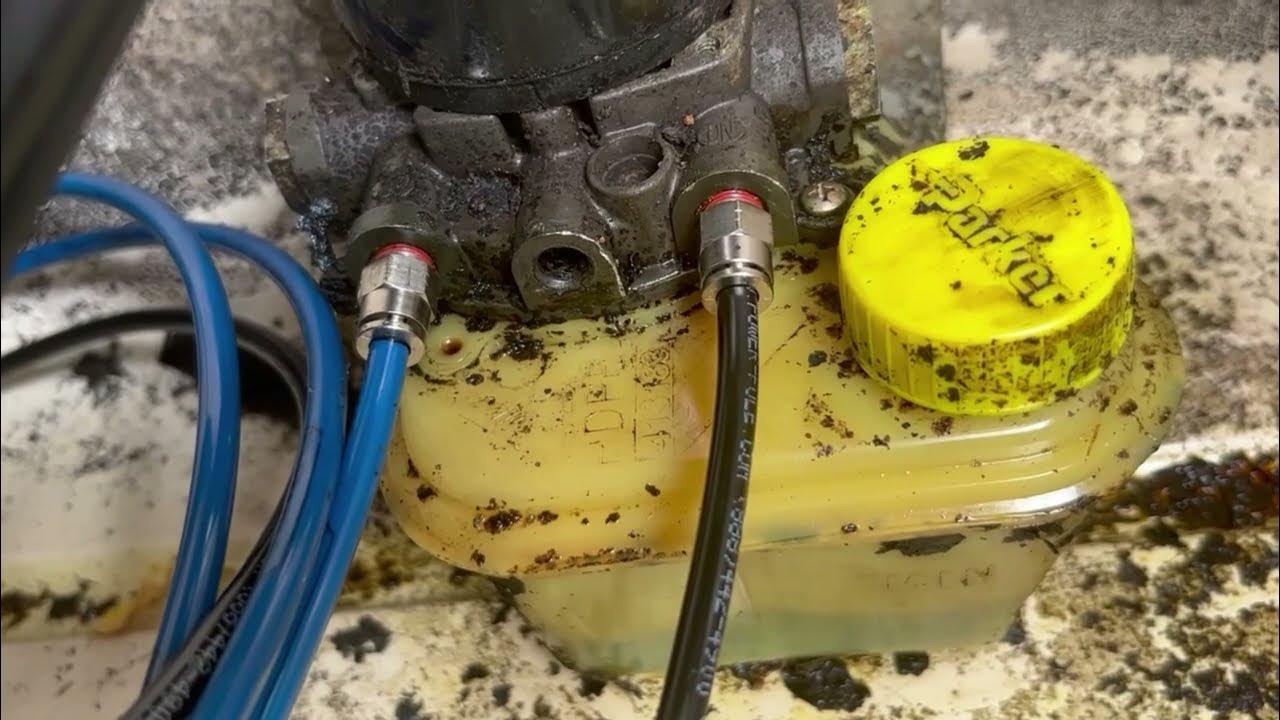 How to Replace Power Pole Hydraulic Hoses YouTube