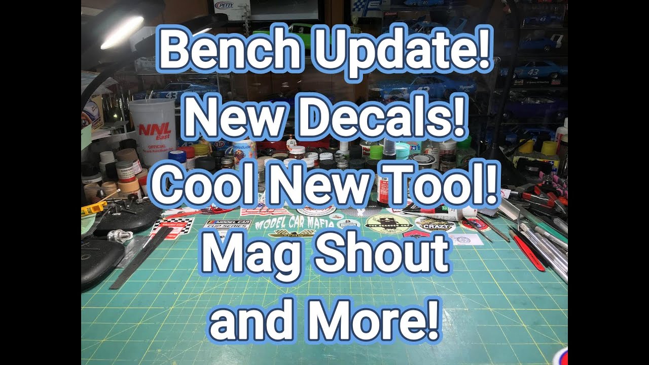 Bench Update! New Decals and a New Tool! Magazine Shout and More! - YouTube