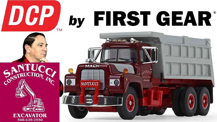 SANTUCCI CONSTRUCTION DCP by First Gears 1/64th Sc...