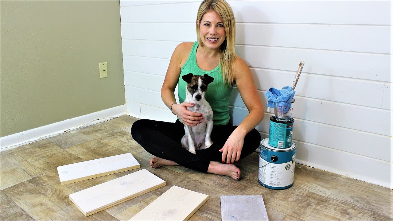 HOWTO Whitewash DIY Tutorial YouTube