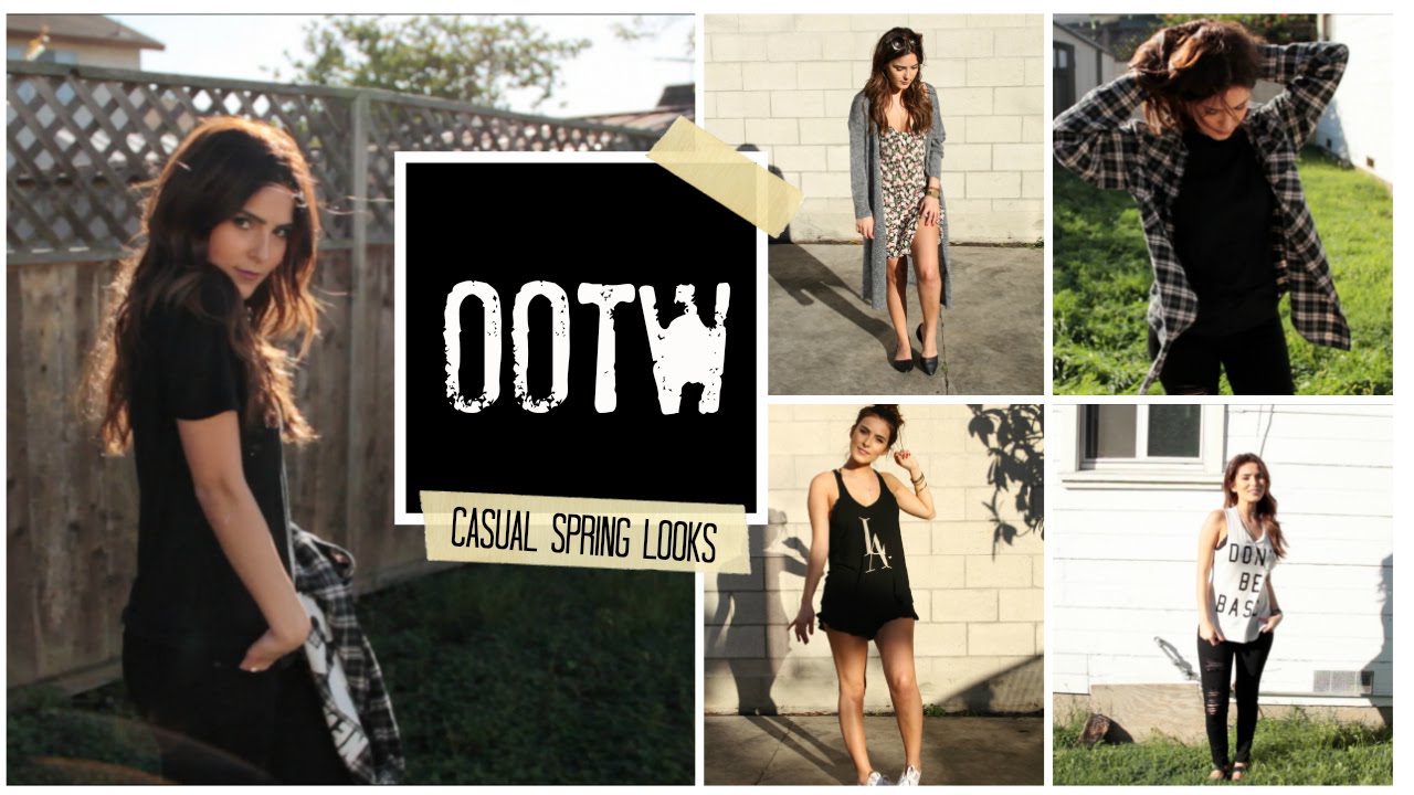 Outfits of the Week (OOTW) Inexpensive Casual looks for Spring Break 2015