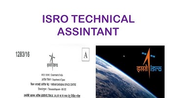 ISRO TECHNICAL ASSISTANT PART 4