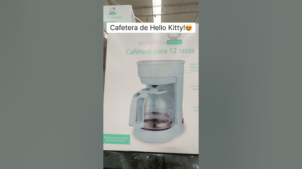 Cafetera Hello Kitty de 12 Tazas Rosa