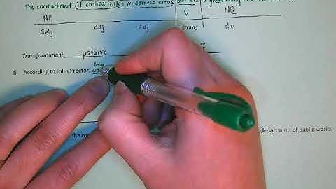 Grammar Unit 2 Quiz Review (sentences 5-8)