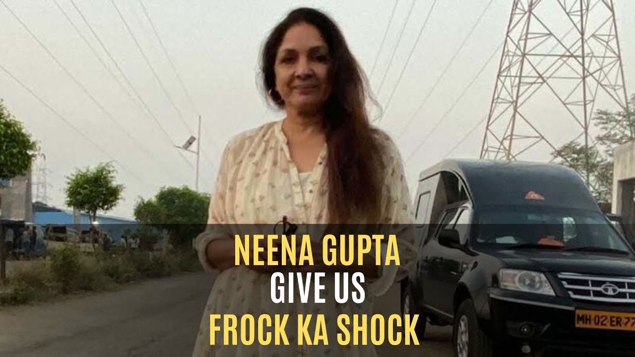 What Neena Gupta Posted After Her Viral 'Frock Ka Shock' Pic