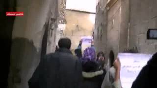 شام حلب قاضي عسكر ثورة الابطال ريــ أصابع النصر فوق القصر ــف دمشق  30 11 2012 جـ1