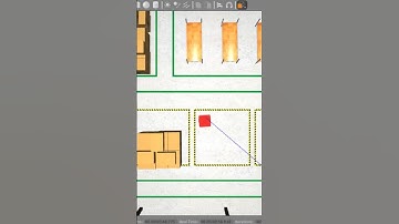 Amazon warehouse | first approach #robotics #robots #ros #ros2 #shorts #short #Sorts