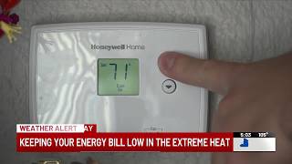 Experts offer tips to save on utility costs during heat